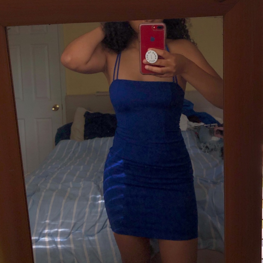 Blue Cocktail Dress from H&M